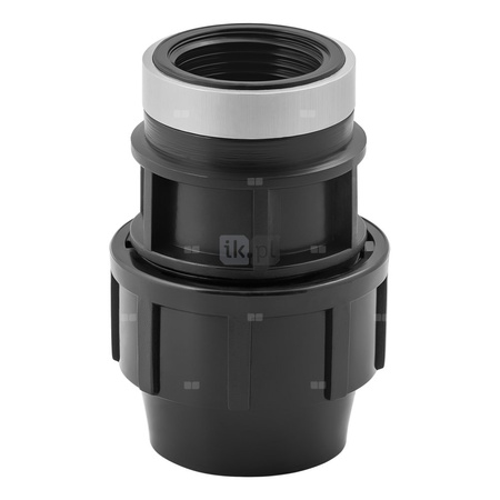 Złączka skręcana z gwintem wewnętrznym do rur PE PN16 40 mm x 1 1/2