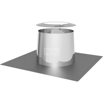 Przejście dachowe płaskie z kołnierzem fi150mm