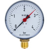 Manometr z rurką Bourdona AFRISO RF grzewczy 0/4 bar G1/2B radialne fi 100 mm, kl. 2.5%