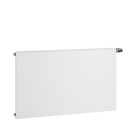 Grzejnik płytowy typ 10 KERMI Plan-Vplus, prawy wym. 905 x 605 mm, kolor biały, moc 452 W