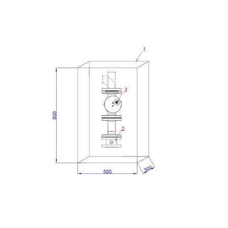Punkt odcinający DN32