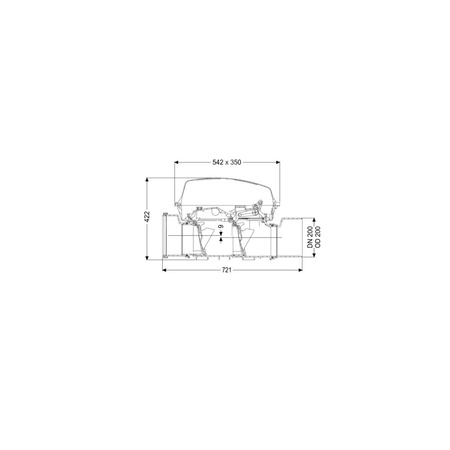 Zawór zwrotny KESSEL Staufix SWA DN 200 ev016084