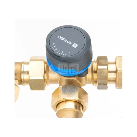 Grupa pompowa AFRISO BPS 966 AP GZ x GW 1'' x 3/4'', z zaworem mieszającym, z pompą obiegową AFRISO APH 160 15-7/130 mm