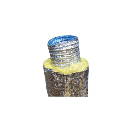 Kanał elastyczny bakteriobójczy izolowany DN 200 (opakowanie 10 mb)