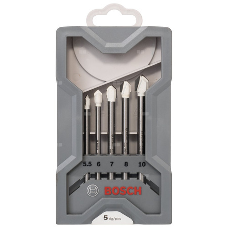 ZESTAW WIERTEŁ DO CERAMIKI (5,5-6-7-8-10