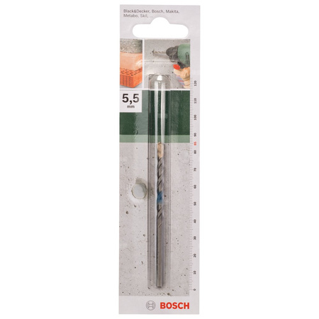 Wiertła do betonu wg ISO 5468 D = 5,5 mm, L = 85 mm