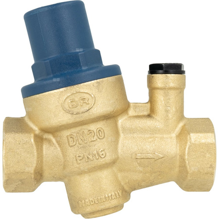 Regulator ciśnienia wody AFRISO BPR 412 mosiądz, GW 3/4'', 16 bar