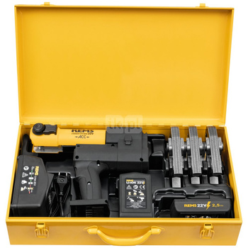 REMS Akku-Press 22V ACC Zest V 15+18+22 +Aku. 2,5 Ah