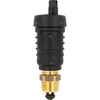 Odpowietrznik automatyczny pionowy, hybrydowy PrimoVent G3/8'' z Aquastop i zaworem stopowym, R1/2''