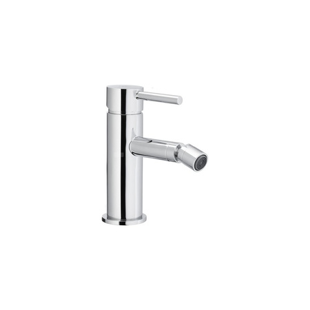 Bateria bidetowa KFA Armatura MOZA click clack, kolor chrom