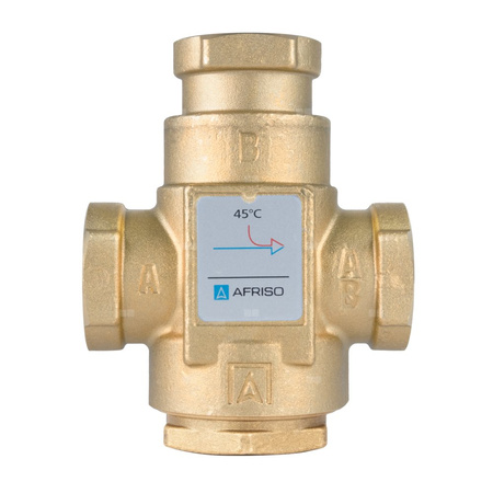 Zawór bezpieczeństwa AFRISO ATV 333 mosiądz GW x GW 1''