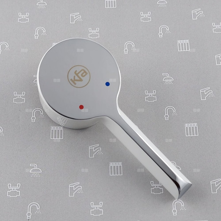 Uchwyt do baterii ANGELIT BIAŁY-CHROM FI40