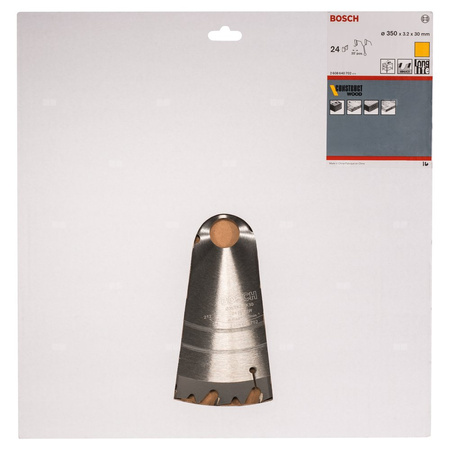 Tarcza pilarska Construct Wood PIŁA TARCZ.-T CONS W. 350X3.5X30Z24