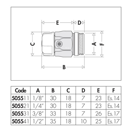 Ręczny zawór odpowietrzający do grzejników z zamknięciem gumowym 3/8" GZ