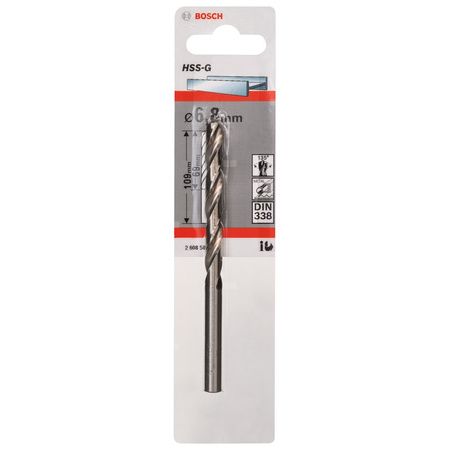 WIERTŁO STAND. HSS-G 135 '6,8/69MM