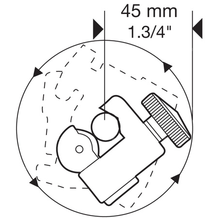 Obcinak do rur Minicut 2000 3-22 mm