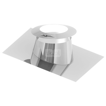 Przejście dachowe 5-15st. aluminiowe z kołnierzem fi80mm