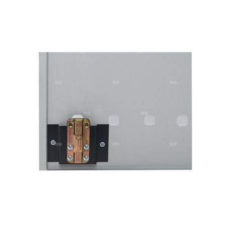 Skrzynka gazowa, 1050x700x250, wolnostojąca, metalowa, ze skośnym daszkiem - antracytowa