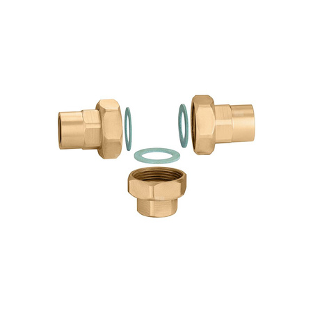 Złączki do zaworów mieszających 2” GW.  Dla kodu 524900.