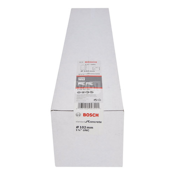 Diamentowa koronka wiertnicza Standard for Concrete 102 mm, 450 mm, 9, 10 mm