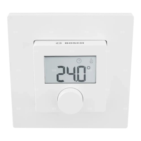 CR11 regulator pokojowy do montażu na ścianie, bez programowania czasowego do: 1 obiegu c.o. bez zaworu mieszającego, wyświetlacz, regulator zdalnego sterowania w połączeniu z regulatoremCW400, CW800 lub panelem sterowania serii 800.