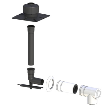 CONCEPT Zestaw szachtowy Ø 80/125