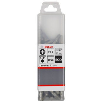 BIT PZ3 ECO 25MM 100PC