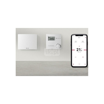 Zestaw regulacyjny dla 1 OG dla kotłów.  Pakiet SR 940f + SRT 50/2. Pogodowy regulator internetowy dla 1 obiegu grzewczego z termostatem przewodowym