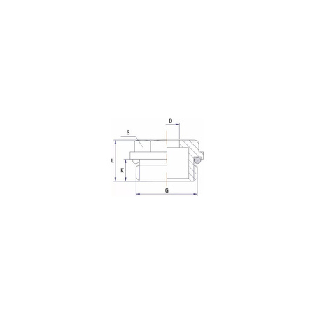 Korek UNIPAK mosiądz GZ 3/4''