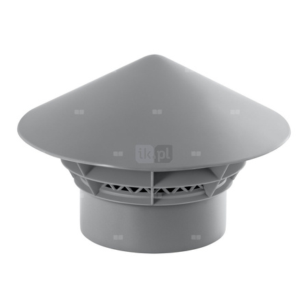 Osłona wywietrznika dachowego MAGNAPLAST 110 mm, PP (PP)