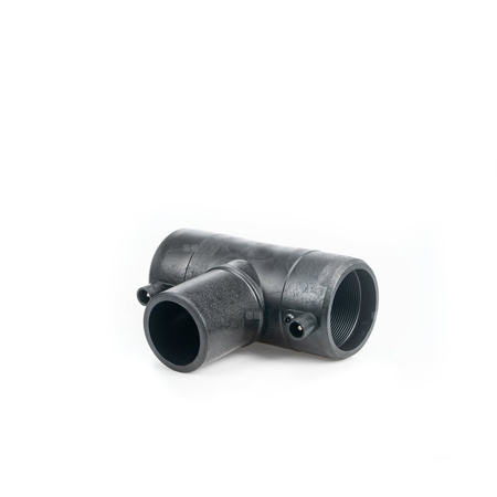 Trójnik elektrooporowy PE 75 czarny WEBA