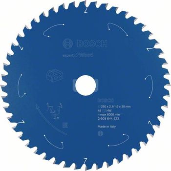 Ostrze do piły tarczowej bezprzewodowej Expert for Wood 250 x 2,1 / 1,6 x 30 T48