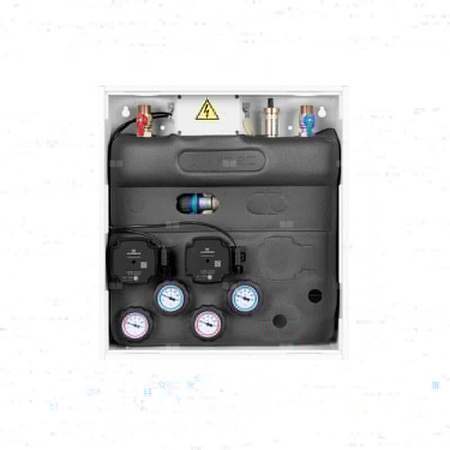 Grupa pompowa AFRISO PrimoBox AZB 201 GZ x GW 3/4'' x 3/4'', z zaworem termostatycznym, z izolacją