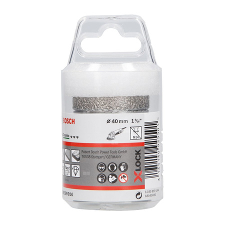 Diamentowa przecinarka Best for Ceramic Dry Speed 40x35 z systemem X-LOCK 40 x 35 mm