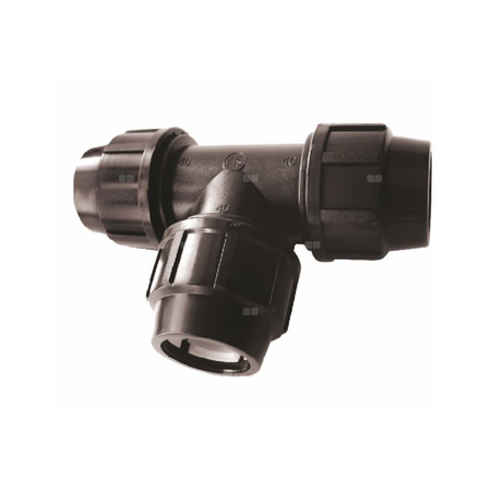 Trójnik UNIPAK FTS PP 63 mm (połączenie zaciskowe x połączenie zaciskowe x połączenie zaciskowe)