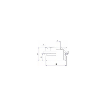Korek RUMET mosiądz 1/2'' na klucz