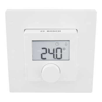 CR11H regulator pokojowy z wyświetlaczem, do montażu na ścianie,bez programowania czasowego, do jednego obiegu grzewczego, z wbudowanym czujnikiem wilgotności względnej