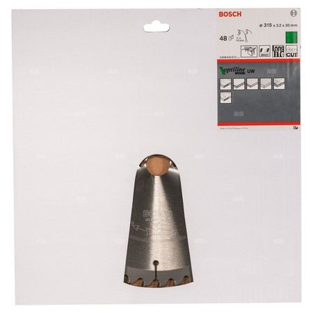 Tarcza pilarska Optiline Wood PIŁA TARCZ.-T OPTI 315X3.5X30Z48