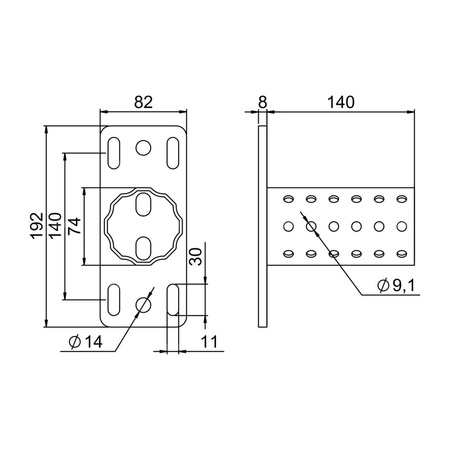 Stopa S profilu KE OGCSKE