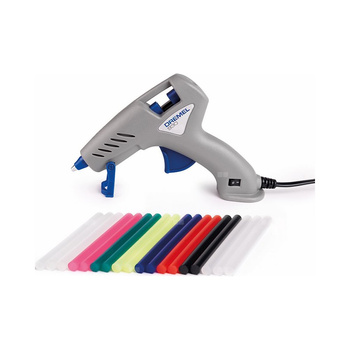 Pistolet do klejenia DREMEL Glue Gun 930-Hobby +3x klej low temp+3x klej high temp+12 brokat.