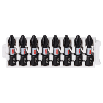 Bit PRO Phillips Impact, PH2, 25 mm, 8 szt.