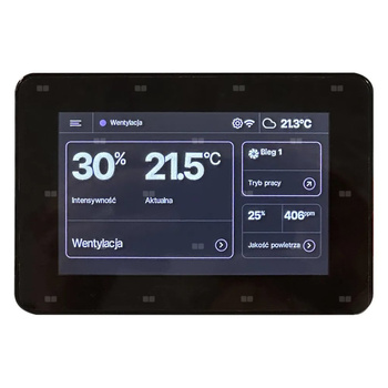 Panel sterownika Comfort Wi-Fi (Czarny)
