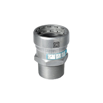 Nypel SANHA Heavy Steel Press, stal, 2'' (zw x GZ)