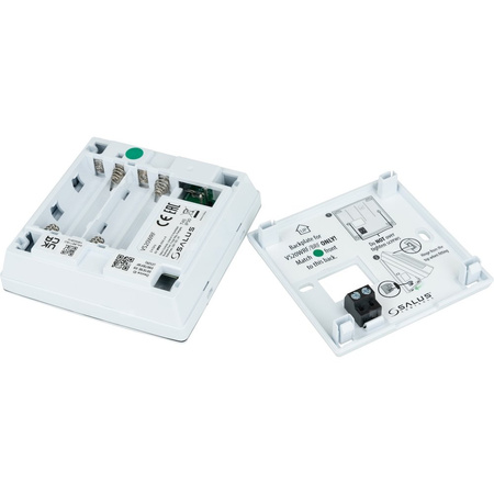 Regulator temperatury SALUS VS20WRF bezprzewodowy Zigbee z wyświetlaczem, montaż natynkowy