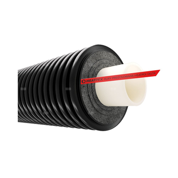 Rura preizolowana HEATPEX DELTA PEX HEAT UNO 1 x pex-a 140 / 232 mm, izolacja pe