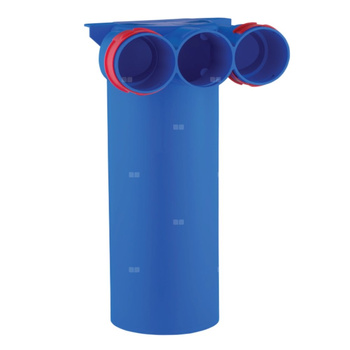 Skrzynka rozprężna nawiewno/wyciągowa 3x63/125 - 300