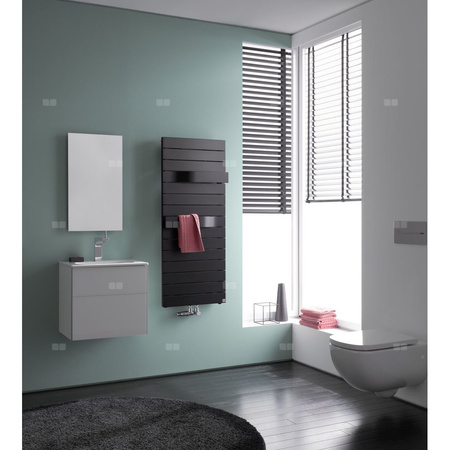 Grzejnik dekoracyjny Kermi TABEO1197x101x500mm, QN 646,GLS,podłączenie środkowe