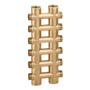Rozdzielacz podwójny – monoblok 3/4" 2+2
