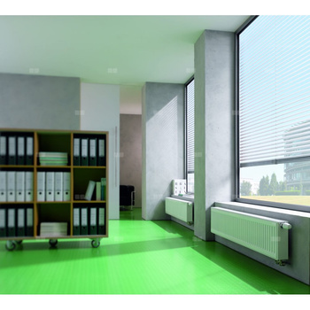 Grzejnik płytowy typ 10 KERMI Profil-V, prawy wym. 750 x 3000 mm, kolor biały, moc 2208 W