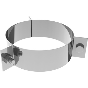 Obejma mocująca dachowa 3-punktowa do naciągu liną JEREMIAS DW42 stal nierdzewna fi 200 mm